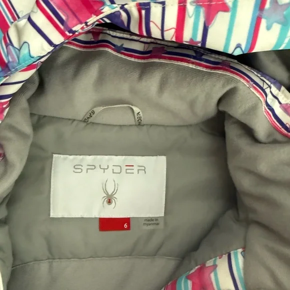 Spyder girls ski jacket - Picture 2 of 3